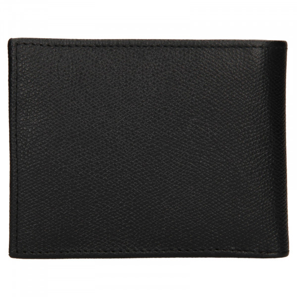 Pánska kožená peňaženka Tommy Hilfiger Geonet - čierna