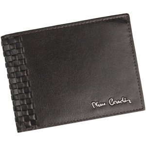 Pánska kožená peňaženka Pierre Cardin Oddfrid - tmavo hnedá