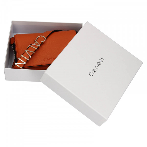 Dámska peňaženka-kabelka Calvin Klein Minies - oranžová