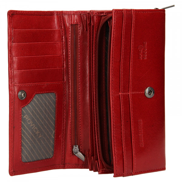 Dámska kožená peňaženka Rovicky Federica - červená