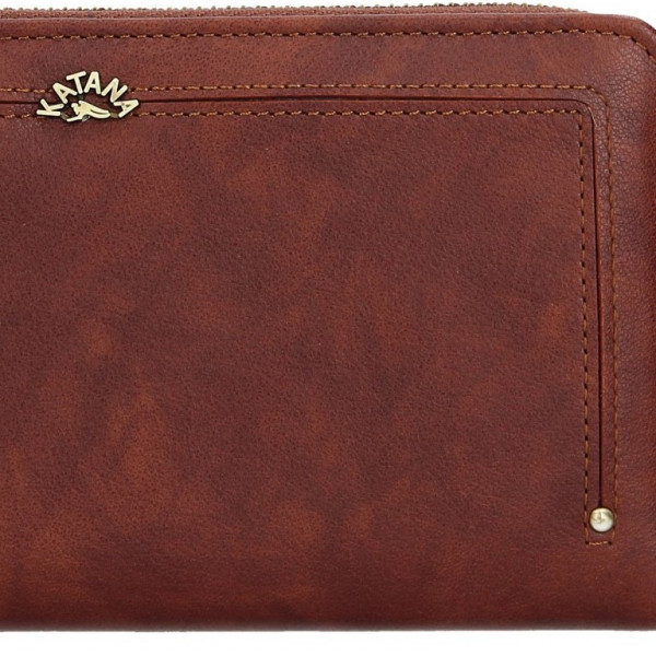 Dámska kožená peňaženka Katana Paula - hnedá