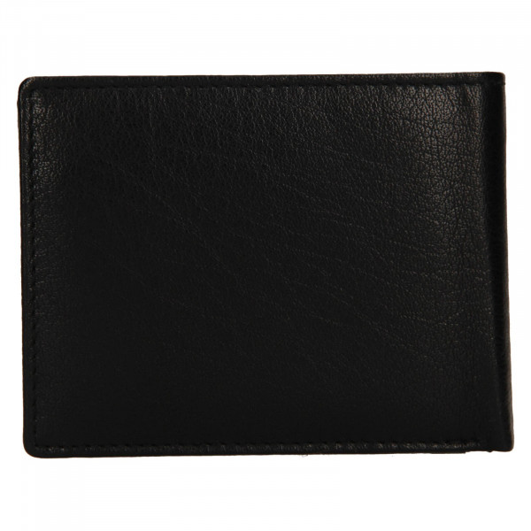 Pánska kožená peňaženka Lagen Kryštof - čierna