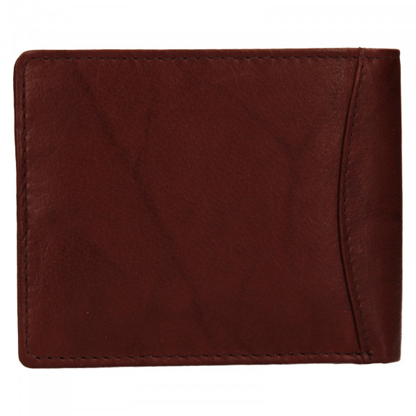 Pánska kožená peňaženka Lagen Felixe - hnedá