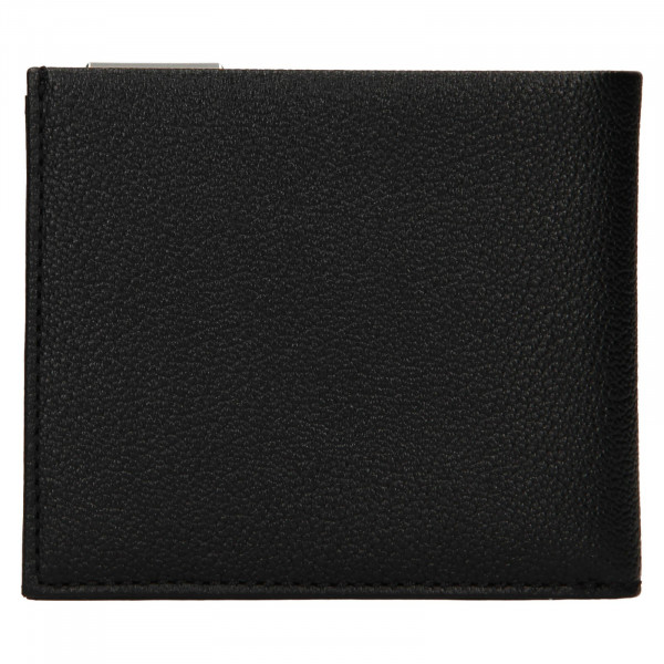 Pánska kožená peňaženka Calvin Klein Dorn - čierna