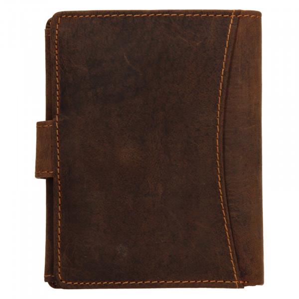 Pánska kožená peňaženka Wild Buffalo Horst- svetlo hnedá