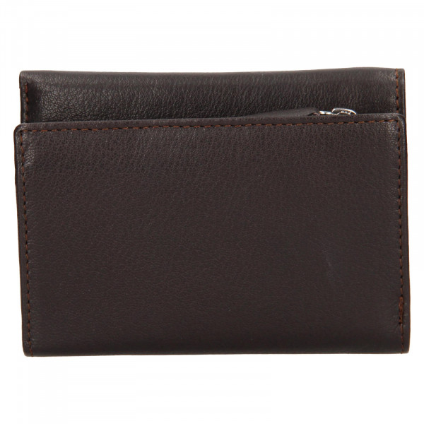Dámska kožená peňaženka Lagen Kateřina - tmavo hnedá
