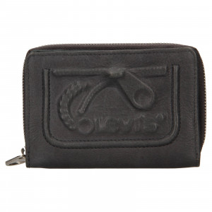 Dámska kožená peňaženka Levi's Emma - šedá