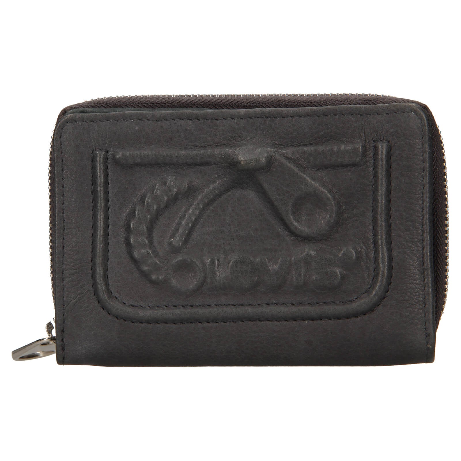 Dámska kožená peňaženka Levis Emma - šedá.