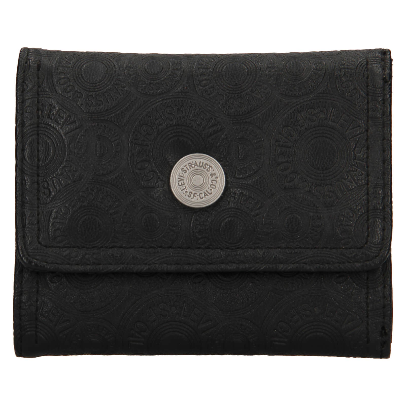 Dámska kožená peňaženka Levis Victoria - čierna.
