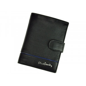 Pánská kožená peněženka Pierre Cardin Philippe - černo-modrá