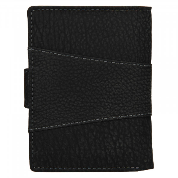 Pánska kožená peňaženka Lagen Connor - čierna