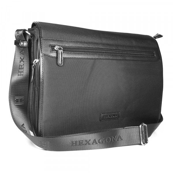 Pánska taška cez rameno Hexagona D72279 - černá