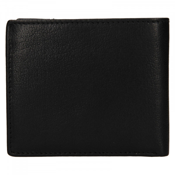 Pánska kožená peňaženka Lagen Denton - čierna