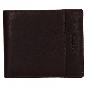 Pánska kožená peňaženka Lagen Denton - hnedá