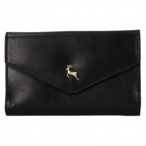 Dámská kožená peňaženka Ashwood Zelda - čierna