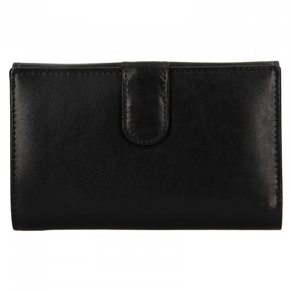 Dámská kožená peňaženka Ashwood Zelda - čierna