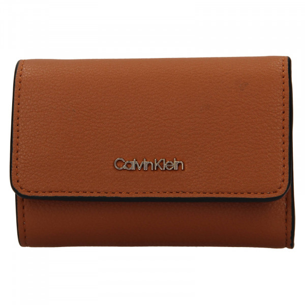 Dámska peňaženka-kabelka Calvin Klein Minas - hnedá