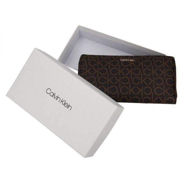 Dámska peňaženka Calvin Klein Ginna - hnedá