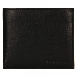 Pánska kožená peňaženka SendiDesign Bredly - čierna