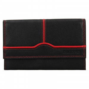 Dámska kožená peňaženka SendiDesign Apolena - čierna