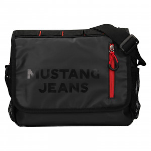 Pánska taška cez rameno Mustang Ferer - čierna