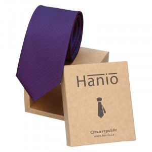 Pánska kravata Hanio Paul - fialová