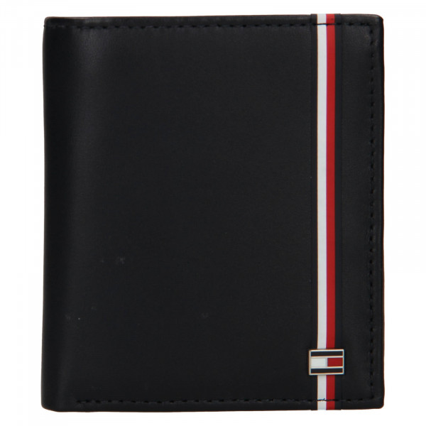 Pánska kožená peňaženka Tommy Hilfiger Rejno - čierna