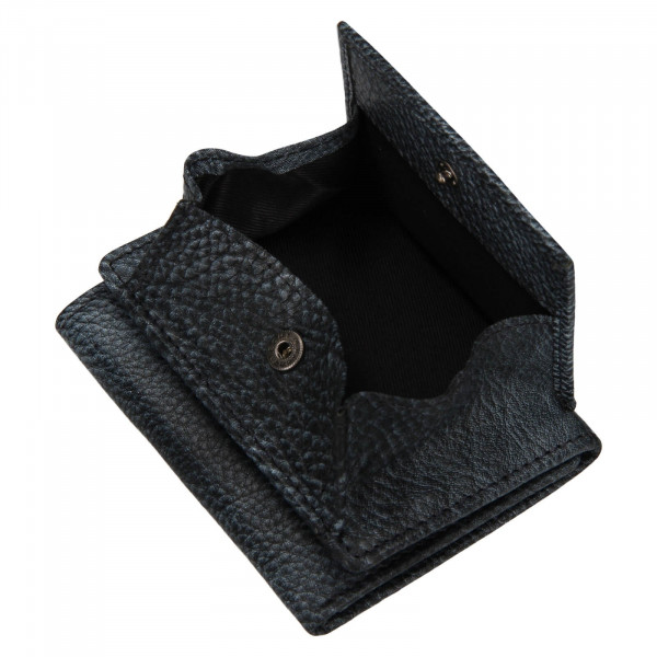 Dámska kožená slim peňaženka Lagen Déborah- šedo-černá
