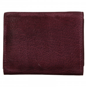 Dámska kožená slim peňaženka Lagen Déborah - fialová