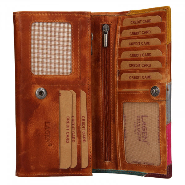 Dámska kožená peňaženka Lagen Ilana