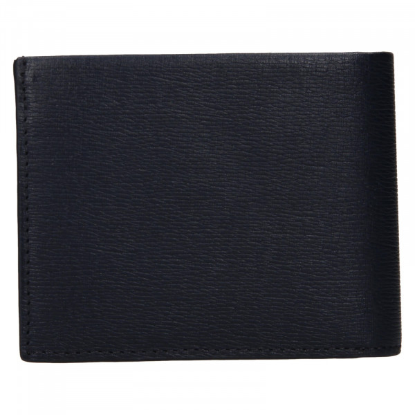 Pánska kožená peňaženka Calvin Klein Boleslav - tmavo modrá