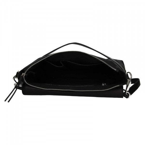 Dámska kožená kabelka Facebag Fabia - čierna