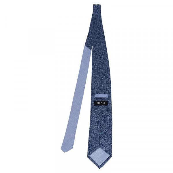 Pánska hodvábna kravata Hanio Tibor - modrá