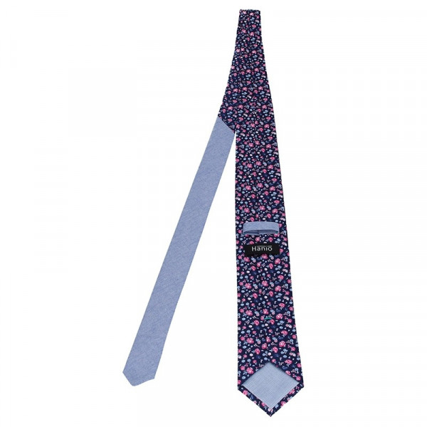 Pánska hodvábna kravata Hanio Titus - modrá