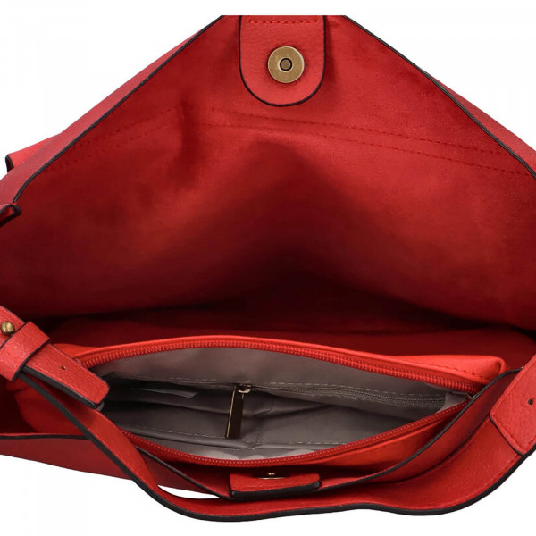 Dámská kabelka přes rameno Paolo Bags Kamila - červená