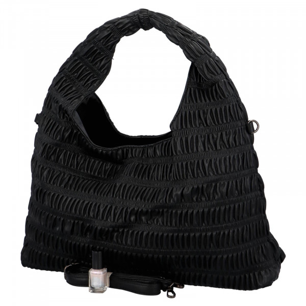 Dámska kabelka cez rameno Paolo Bags Jitka - čierna