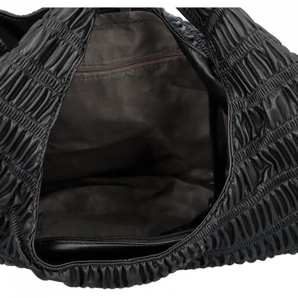 Dámska kabelka cez rameno Paolo Bags Jitka - čierna