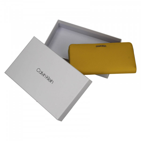 Dámska peňaženka Calvin Klein Olivia - žltá