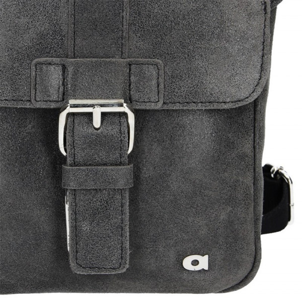 Luxusná pánska kožená taška Daag RISK UP 155 - čierna