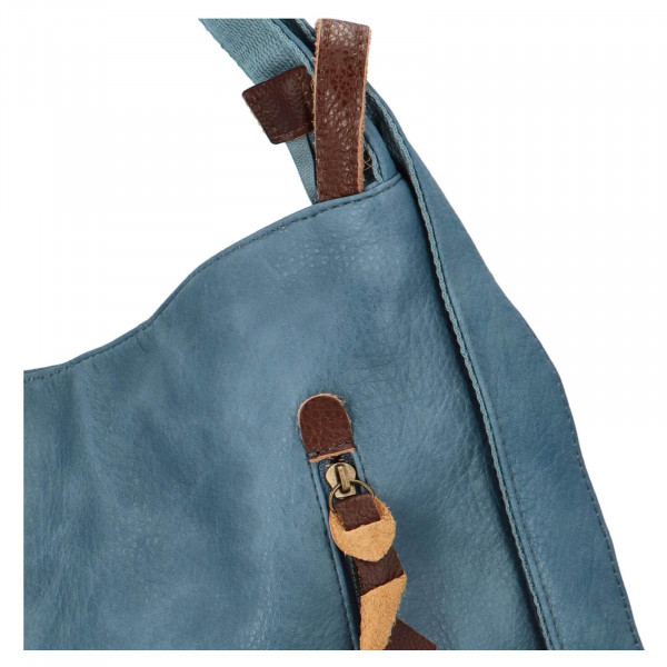 Dámská kabelka přes rameno Paolo Bags Dita - svetlo modrá