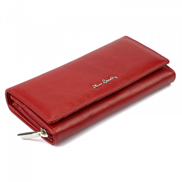 Dámska kožená peňaženka Pierre Cardin Veronne - červená