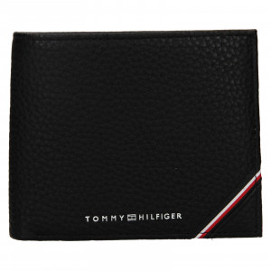 Pánska kožená peňaženka Tommy Hilfiger Mateo - čierna