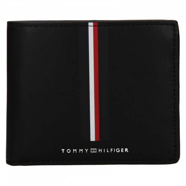 Pánska kožená peňaženka Tommy Hilfiger Daniel - čierna