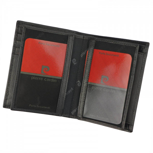 Pánska kožená peňaženka Pierre Cardin Hester - čierna