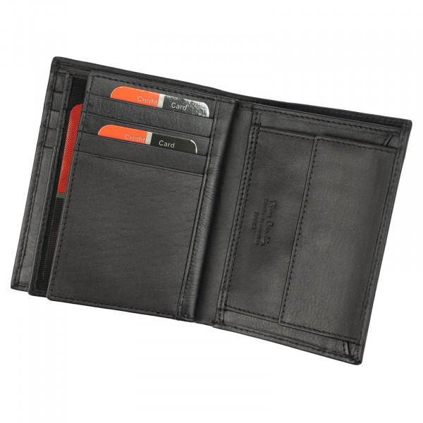 Pánska kožená peňaženka Pierre Cardin Hester - čierna