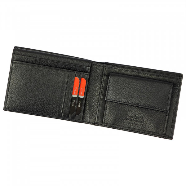 Pánska kožená peňaženka Pierre Cardin Lester - čierna
