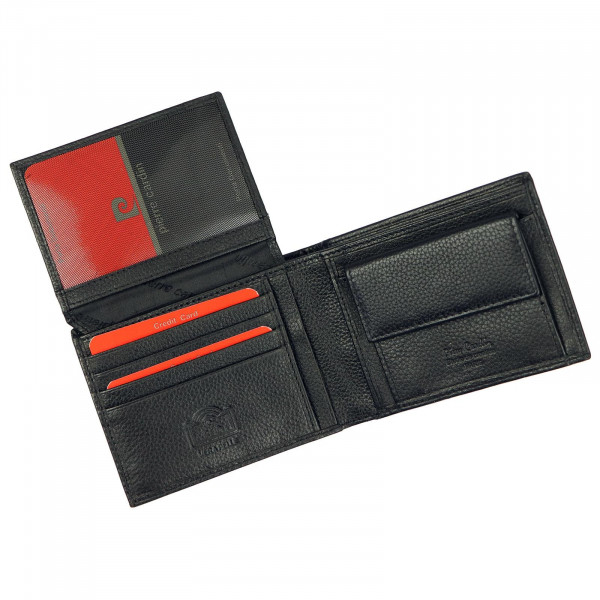 Pánska kožená peňaženka Pierre Cardin Lester - čierna