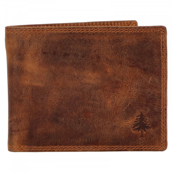 Pánska kožená peňaženka Greenwood Henry - hnedá