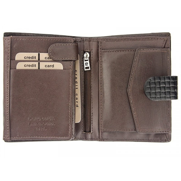 Pánska kožená peňaženka Pierre Cardin Gussepe - čierna