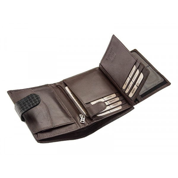 Pánska kožená peňaženka Pierre Cardin Gussepe - hnedá